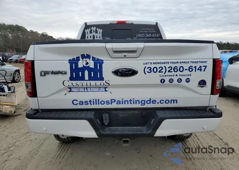 2015 Ford F150 Supercrew из США, поврежденный, VIN 1FTEW1EG9FFC82421